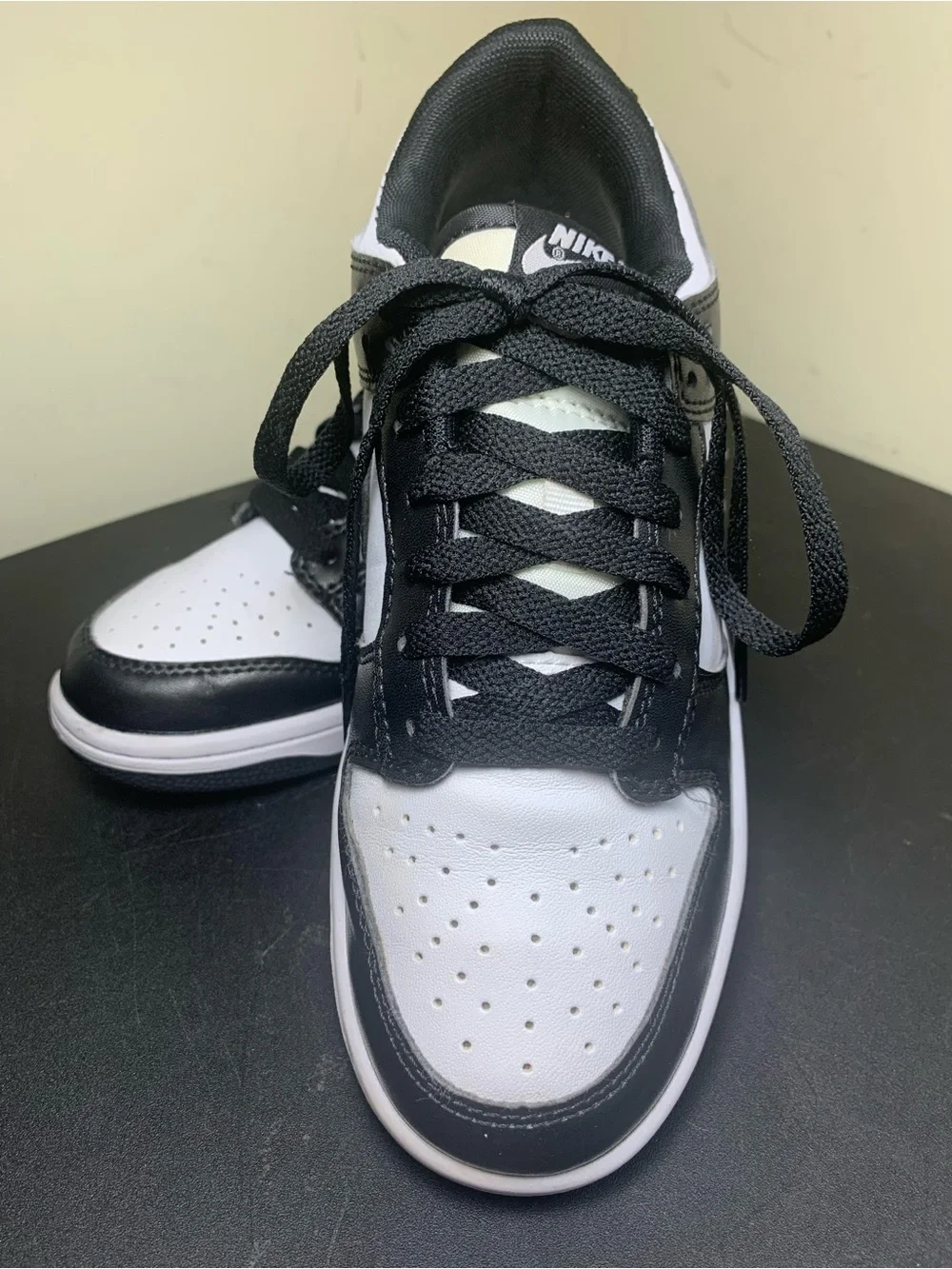 Nike Dunk Low Panda Sneakers (Size 7 US) Good Condition